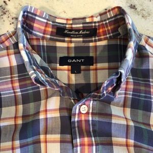Gant Large Heirloom Indian Madras Button Down